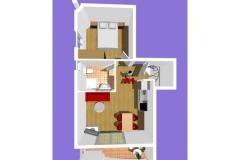 Appartements Podest - Baška Voda Apartment 1 – A1 foto 3