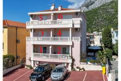 Appartements Podest - Baška Voda Apartment 2 – A2 foto 1