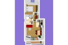 Appartements Podest - Baška Voda Apartment 5 – A5 foto 3