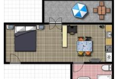 Villa Avantgarde Apartment 2 – Studio apt foto 5