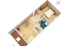 Ferienwohnungen with sea view Cihorich Apartment 3 foto 1