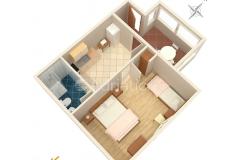 Appartements Katica Apartment 3 – A3 up foto 1