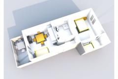 Appartements Rukelj. Apartment 1 – AP-2+3 foto 1