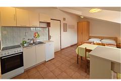 Appartements Mirjana - Baška Apartment 4 – STUDIO-AP6 foto 3