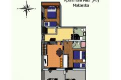 Appartements Mira Apartment 1 – Apartman 1 foto 2