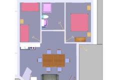 Appartements Micka Apartment 4 – Apartman E foto 5