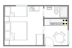 Appartements Martinovka Apartment 2 – A2 (2+1) foto 1