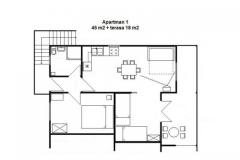 Appartements Mira Apartment 1 – Apartman 1 foto 1