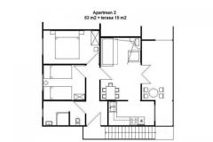 Appartements Mira Apartment 2 – Apartman 2 foto 1