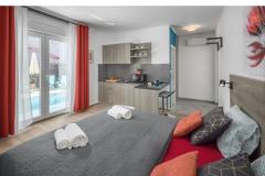 4 Studio APP mit Pool - Vila Vala Apartment 1 – Studio 3 foto 2