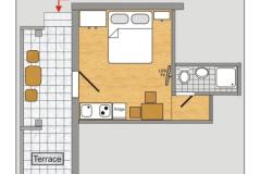 Ferienwohnungen Dora Apartment 4 – Studio foto 2