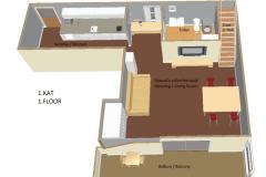 Appartements Kamena Apartment 4 – Duplex App foto 1