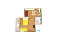 Vila Milenka, Appartements Drago Apartment 4 – A3+1 foto 3
