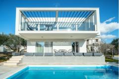 Beach Villa mit Pool Tribunj Apartment 1 – Villa pool foto 1