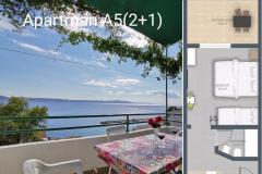 Appartements Reljic Apartment 3 – A5(2+1) foto 1