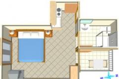 Appartement Haus  Klaričić Apartment 2 – Studio foto 1