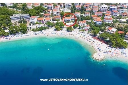 Haus Grazia Baska Voda Kroatien