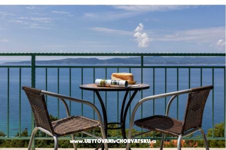 View blue apartments Brela Kroatien