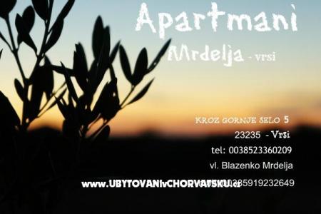 Appartements Mrdelja Vrsi foto 2