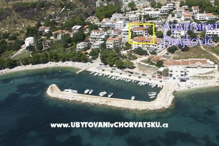 Ferienwohnungen Brajkovic Zivogosce Kroatien