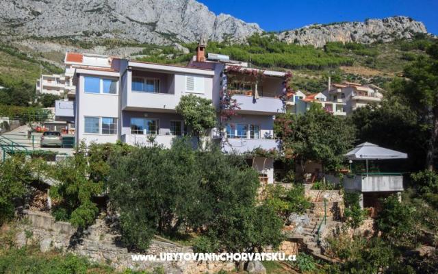 Appartements Montana - Unterkunft Baska Voda Kroatien