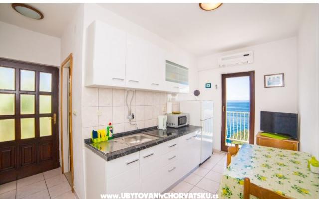Ferienwohnungen with sea view - Unterkunft Baska Voda Kroatien