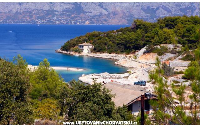 Ferienhaus Doda uvala Tičja Luka - Unterkunft Insel Brac Kroatien