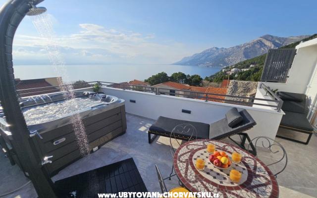 Appartements Panorama - Unterkunft Brela Kroatien