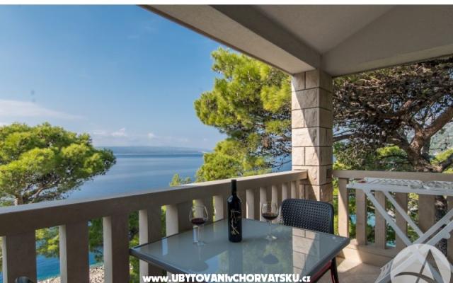 Beachview Ferienwohnungen/Free parking - Unterkunft Brela Kroatien