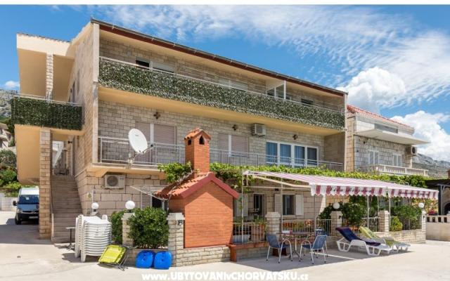 Beach apartments Villa Mirjana - Unterkunft Dugi Rat Kroatien