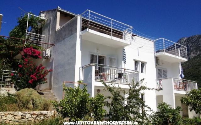 Appartements Dubravka Lozic - Unterkunft Gradac – Podaca Kroatien