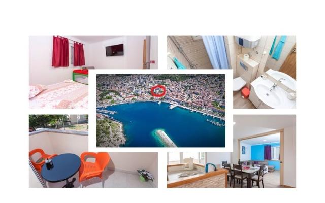 Appartement Evelina - Unterkunft Makarska Kroatien