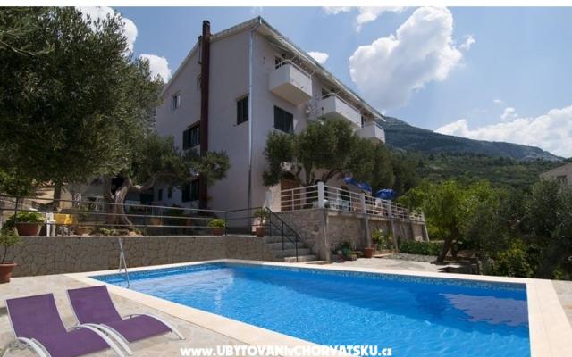 De Lux Ferienwohnungen-SWIMMING POOL - Unterkunft Makarska Kroatien