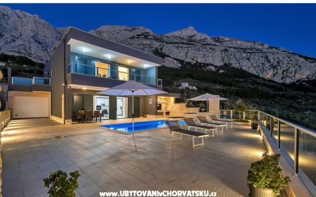 Villa with private Pool - Unterkunft Makarska Kroatien
