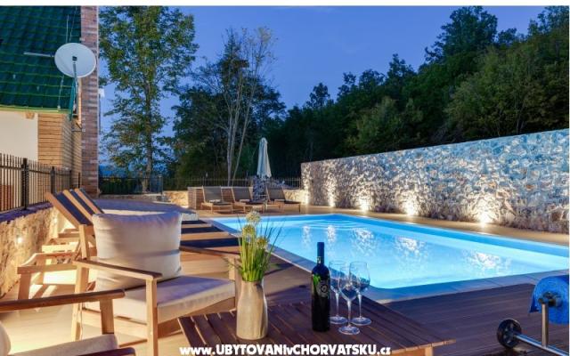 Sokol Falcons'nest villa - Unterkunft Maslenica Kroatien