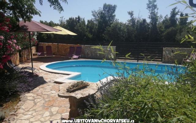 Sunny pool Ferienwohnungen - Unterkunft Maslenica Kroatien