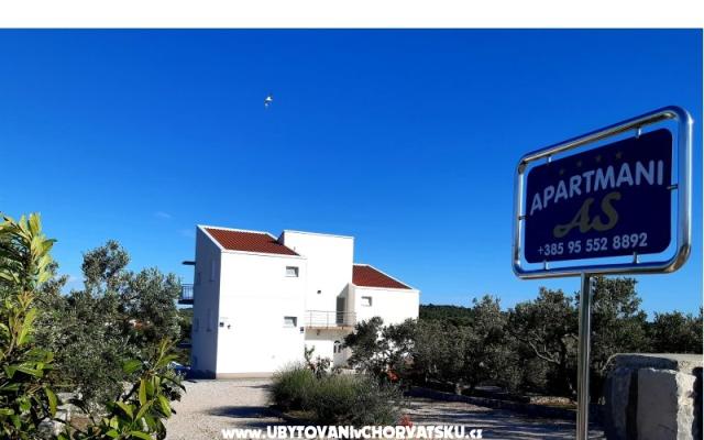 Appartements AS sa bazenom - Unterkunft Insel Murter Kroatien