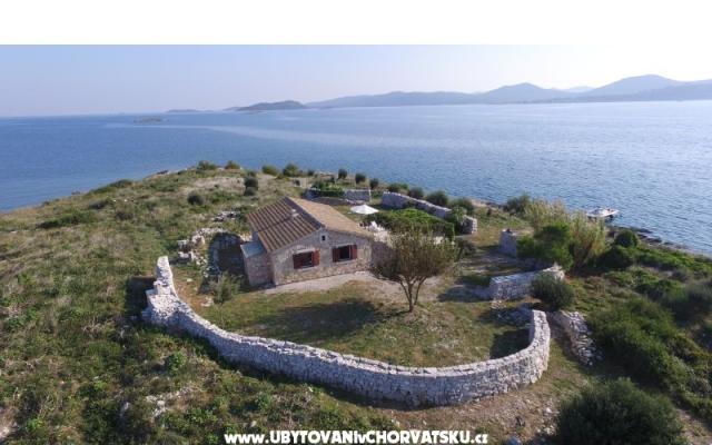 Ravna Sika Island Haus - Unterkunft Insel Murter Kroatien