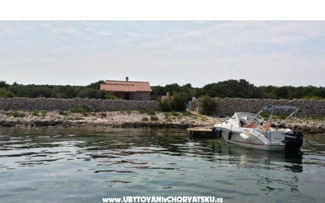 Robinzon house Kornati-Gangaro - Unterkunft Insel Murter Kroatien