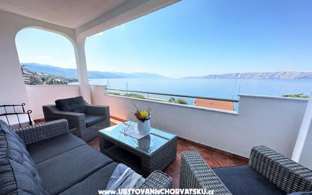 Appartements Villa Laurus - Unterkunft Novi Vinodolski Kroatien