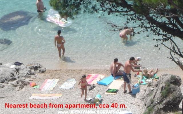 Appartements Mira - Unterkunft Omis Kroatien