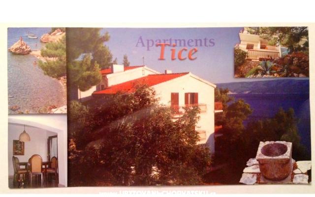 Appartements Tice - Unterkunft Omis Kroatien