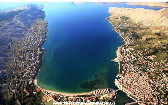 Appartements Anka Pag - Unterkunft Insel Pag Kroatien