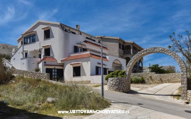 Appartements Lucija - Unterkunft Insel Pag Kroatien