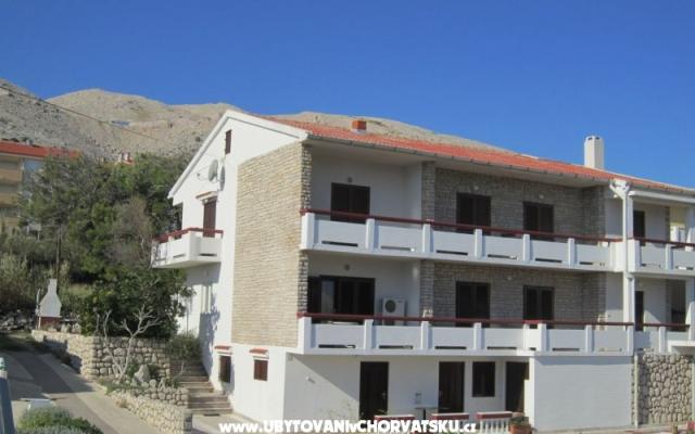 Appartements Mediteran Pag - Unterkunft Insel Pag Kroatien
