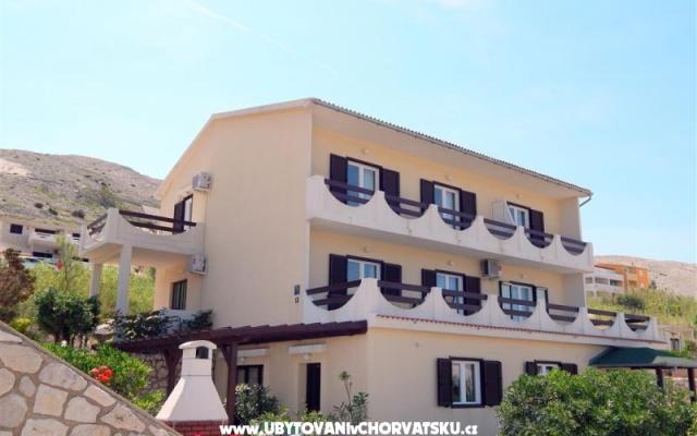 Appartements Valentić - Unterkunft Insel Pag Kroatien