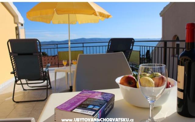 Appartements Fluctus TA - Unterkunft Podgora Kroatien