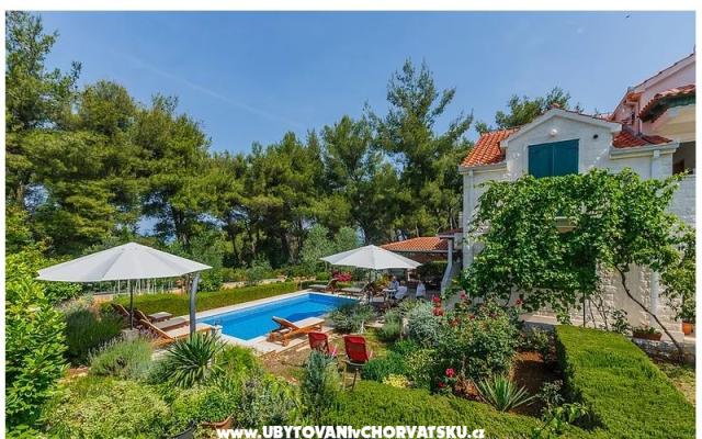 Villa Kamenica - Unterkunft Supetar – Brac Kroatien