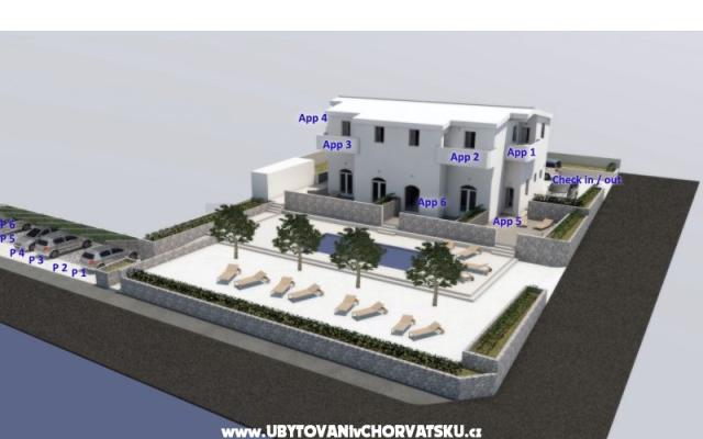 Villa Ivanović - Unterkunft Insel Vir Kroatien