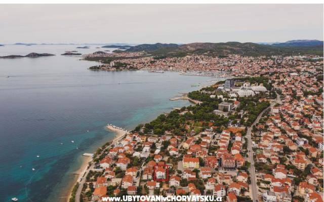 Appartements Karlov - Unterkunft Vodice Kroatien